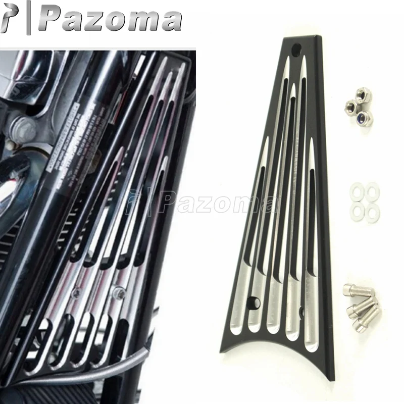 Защитная крышка радиатора мотоцикла для Harley Touring Electra Glide Road King FLHT FLHR FLTR| |