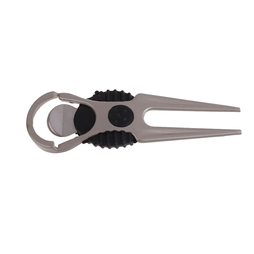Putting Green Fork Accessories Equipment Golfer Lawn Gift Sports Detachable Alloy Divot Tools Repair Golf Club Ball Switchblade Putting Green Fork Accessories Equipment Golfer Lawn Gift Sports Detachable Alloy Divot Tools Repair Golf Club Ball Switchblade