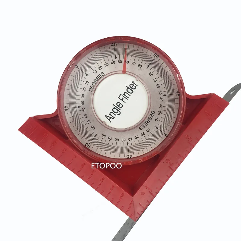 

Professional Magnetic Protractor Angle Locator Tilt Level Meter Angle Finder inclinometer Slope Angle Meter With Magnetic Base