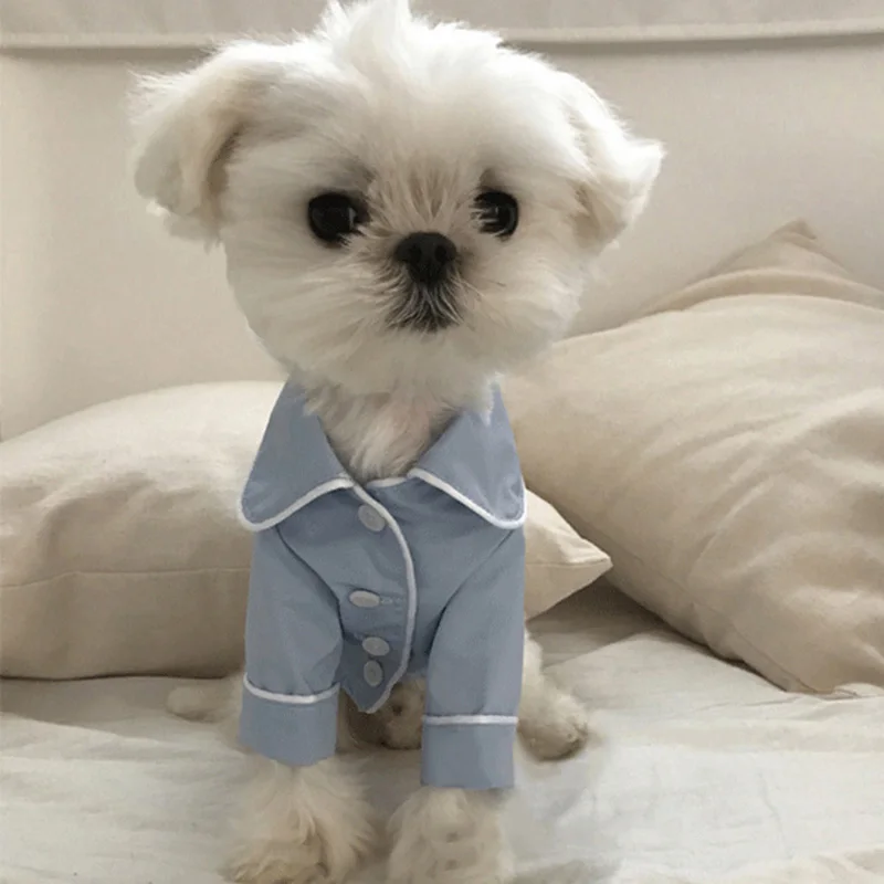 Cute Dog Pajamas Pet Clothing for Small 