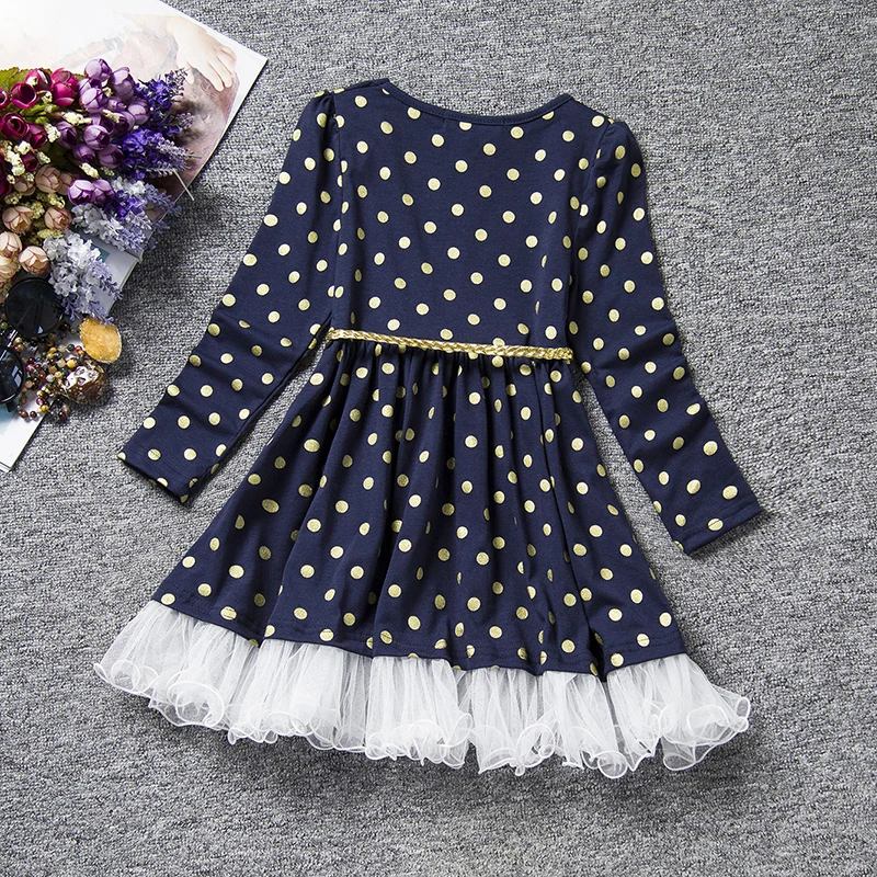 Новые кружевные платья с цветочным рисунком для девочек одежда для малышей Одежда с юбкой-пачкой для девочек детская одежда принцессы для девочек, вечерние повседневные наряды