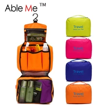 Necessaire Femmes Pochette Maquillage Portable Cosmétique Maquillage Organisateur de Toilette Cas De Lavage Filles Voyage Sac Cosmétique Pour Le Maquillage