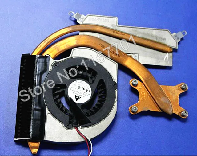 

100% Original laptop CPU cooling heatsink&fan fit for Samsung R70 NP-R70 notebook BA39-03224B 0M101066 laptop CPU Radiator