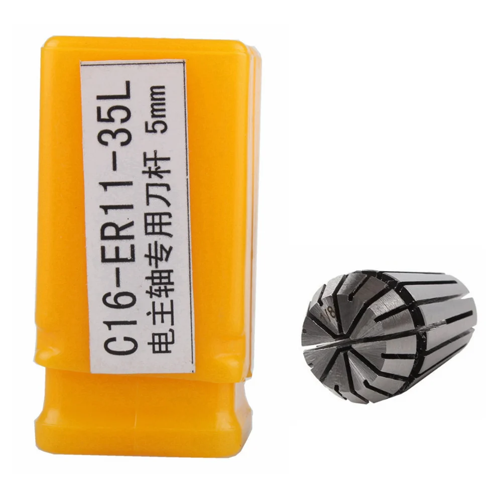 

1Pcs C16 ER11 35L 5mm shaft motor lengthened + 1Pcs ER11-1/8 collet chuck