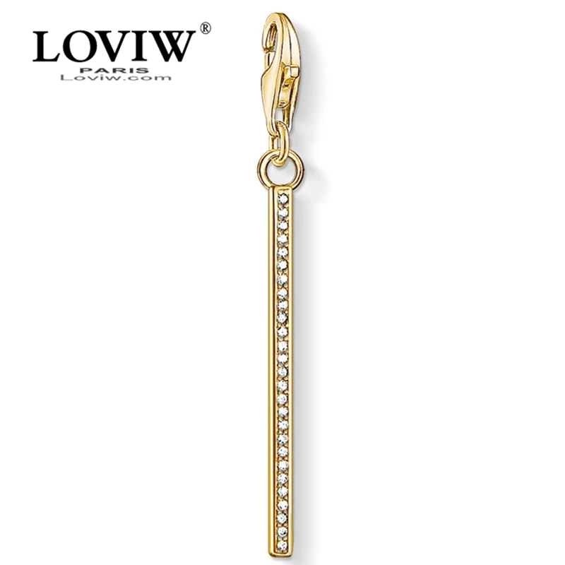 

Vertical Bar Charm Pendant Thomas sabor Jewelry Thomas Classic Gift In 925 Sterling Silver Fit Bracelet Super Deals Thomas sabor