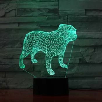 

USB Flexible LED Lamp 3D Visual Night Light Children Room Lighting Novelty lampara Emergency on the Battery luminaria Lampe