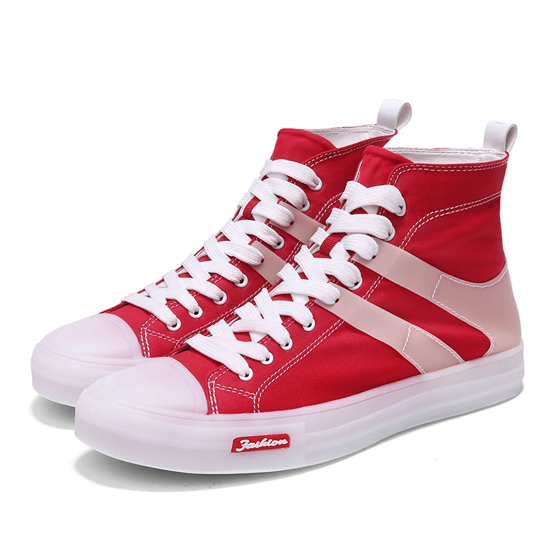 

Men Fashion Casual Shoes Sneakers Spring High Top Trend Man Shoes Brand Comfortable Breathable Waterproof Walking Shoes