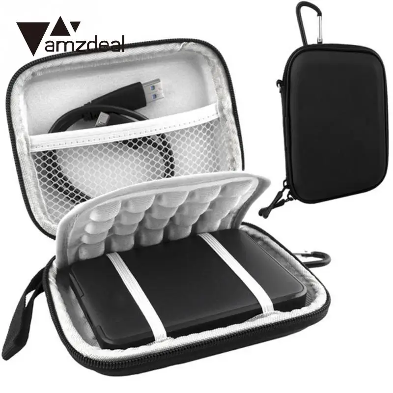 

amzdeal 2.5 Inch USB 3.0 External Hard Drive Shockproof Pouch Bag Carry Case Box Cover