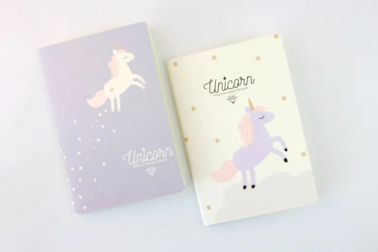 

MIRUI Unicorn A5 Notebook Diary Book Exercise Composition Notepad Escolar Papelaria Gift Stationery