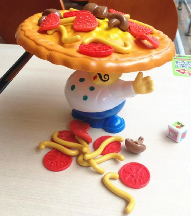 Игрушка-пицца баланс игра игрушка смешная семья Вечерние игры для возраста 3 и выше