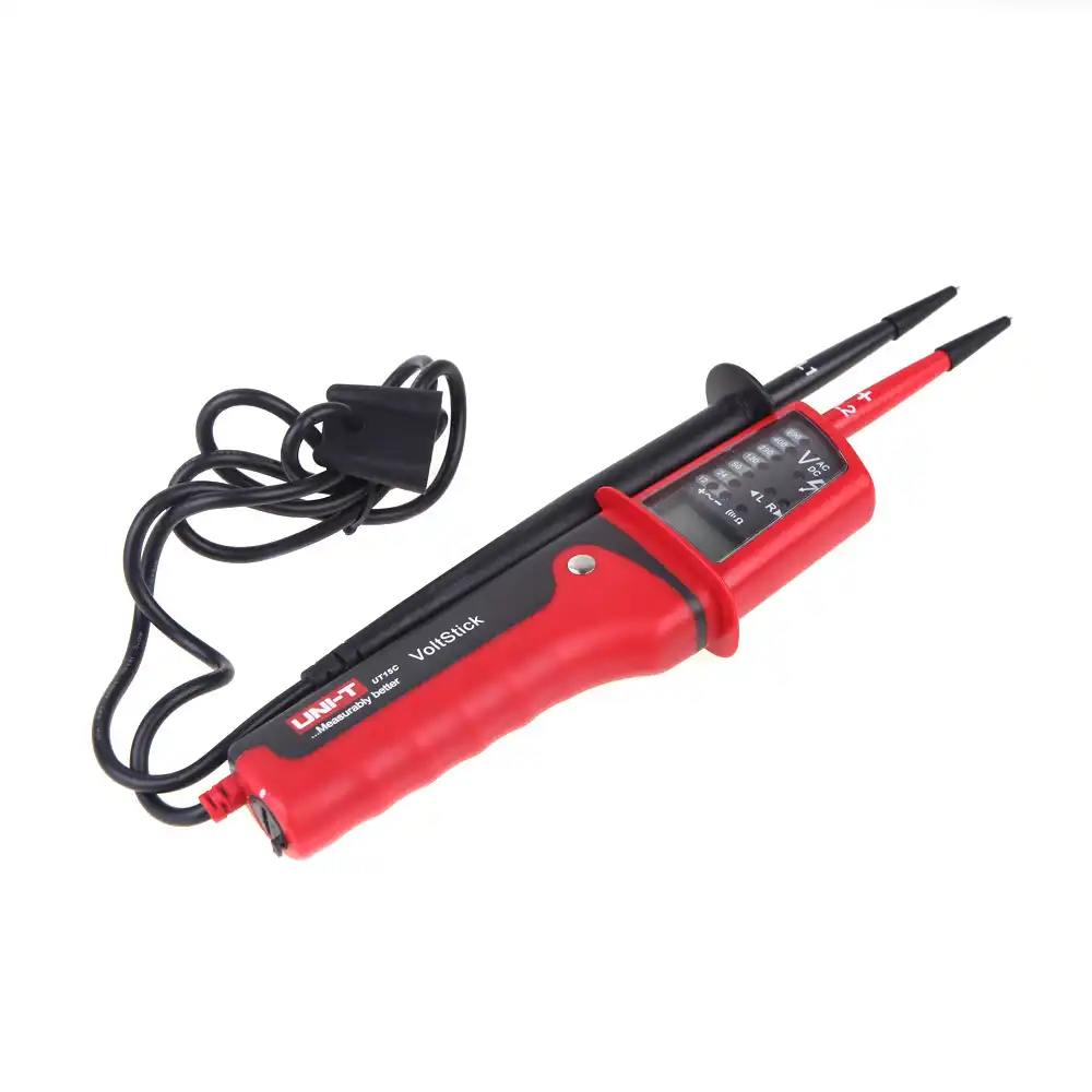 Uni T Ut15c цифровой измеритель напряжения 24V ~ 690V AC/DC Вольт тестер водонепроницаемый