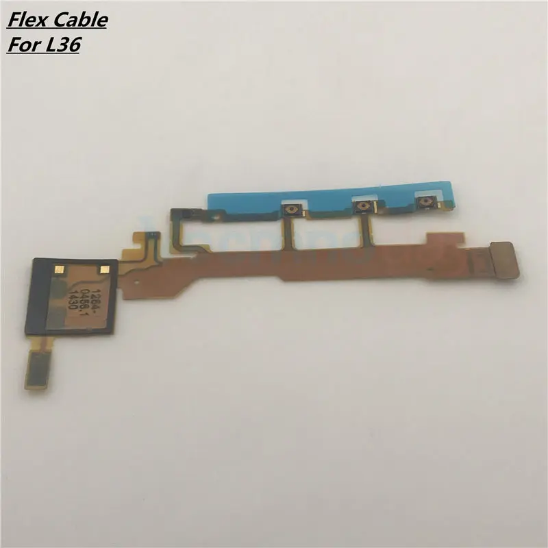 

Vecmnoday Replacement Power Button Flex Cable Microphone Flex For Sony Xperia Z L36H L36 LT36 C6602 C6603 Ribbon Cable