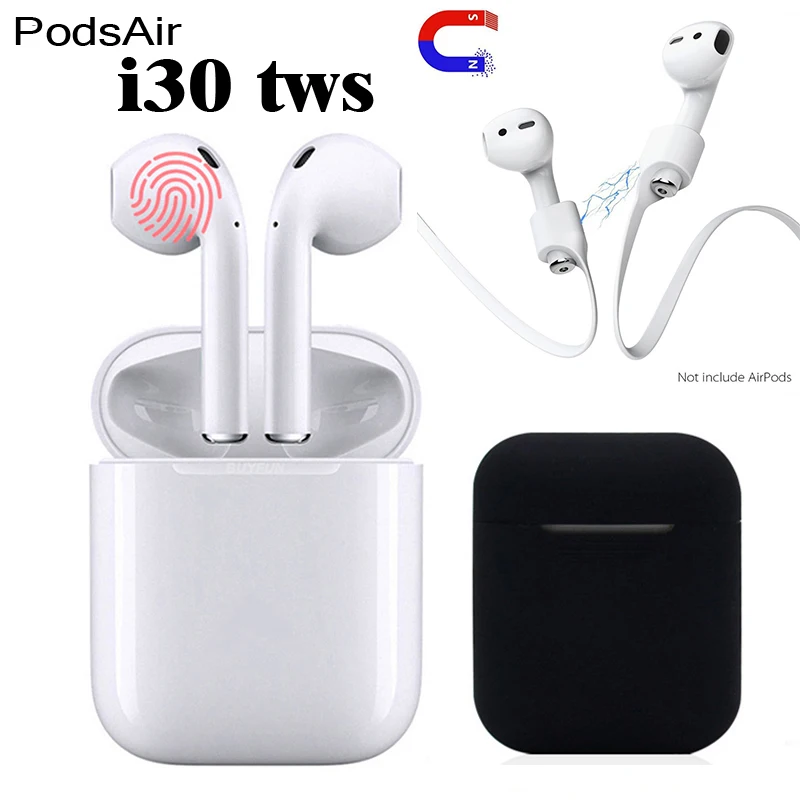 

PodsAir I30 tws wireless Bluetooth Bluetooth 5.0 touch headset mic pk i10 i11 i12 i13 i14 i18 i19 i20 i 10 30 20 12 14 20 30