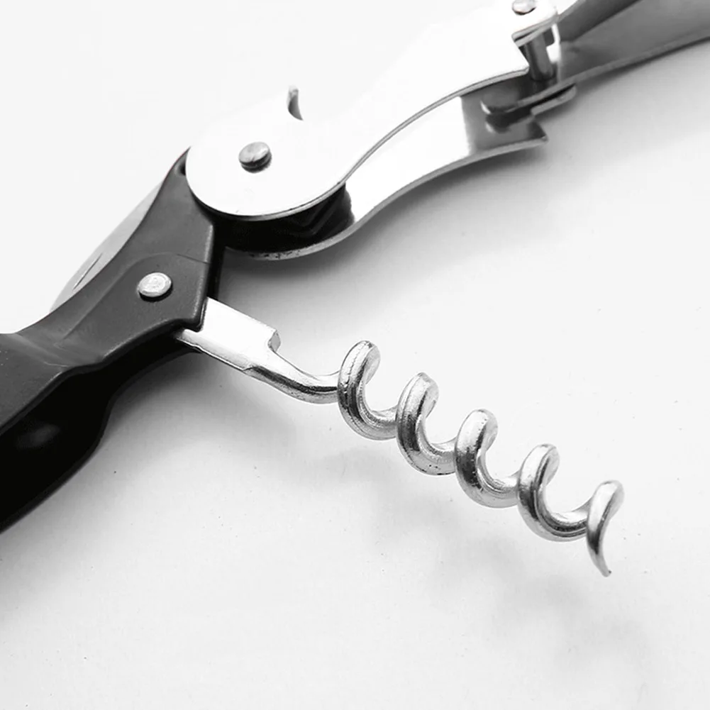 4 Pcs Multifunctional Wine Bottle Opener Durable Stainless Steel Cork Screw Creative Seahorse Shaped Wine Bottle Cap Opener Blac 4 Pcs Multifunctional Wine Bottle Opener Durable Stainless Steel Cork Screw Creative Seahorse Shaped Wine Bottle Cap Opener Blac