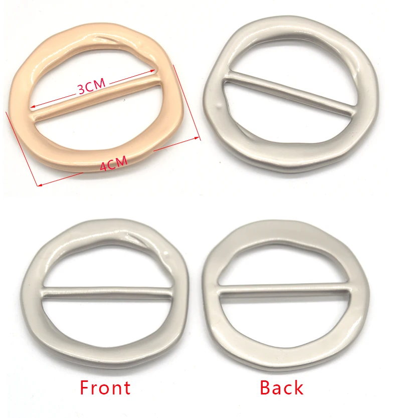 Высокое качество, модные пряжки для ремня 2 шт./лот, 3 см, круглая металлическая пряжка для ветрозащитной сумки, украшения, рукоделие, аксессуары для шитья