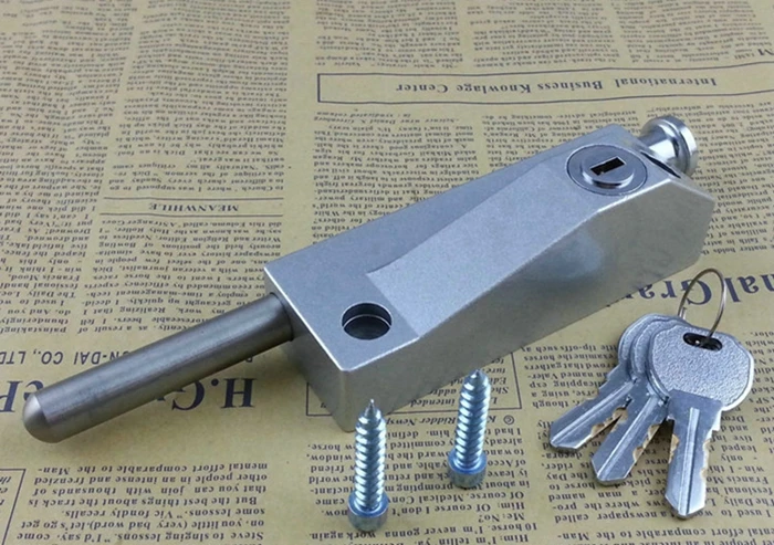 The Silver Box Sand Balcony Glass Door Spring Automatic Pin Plane