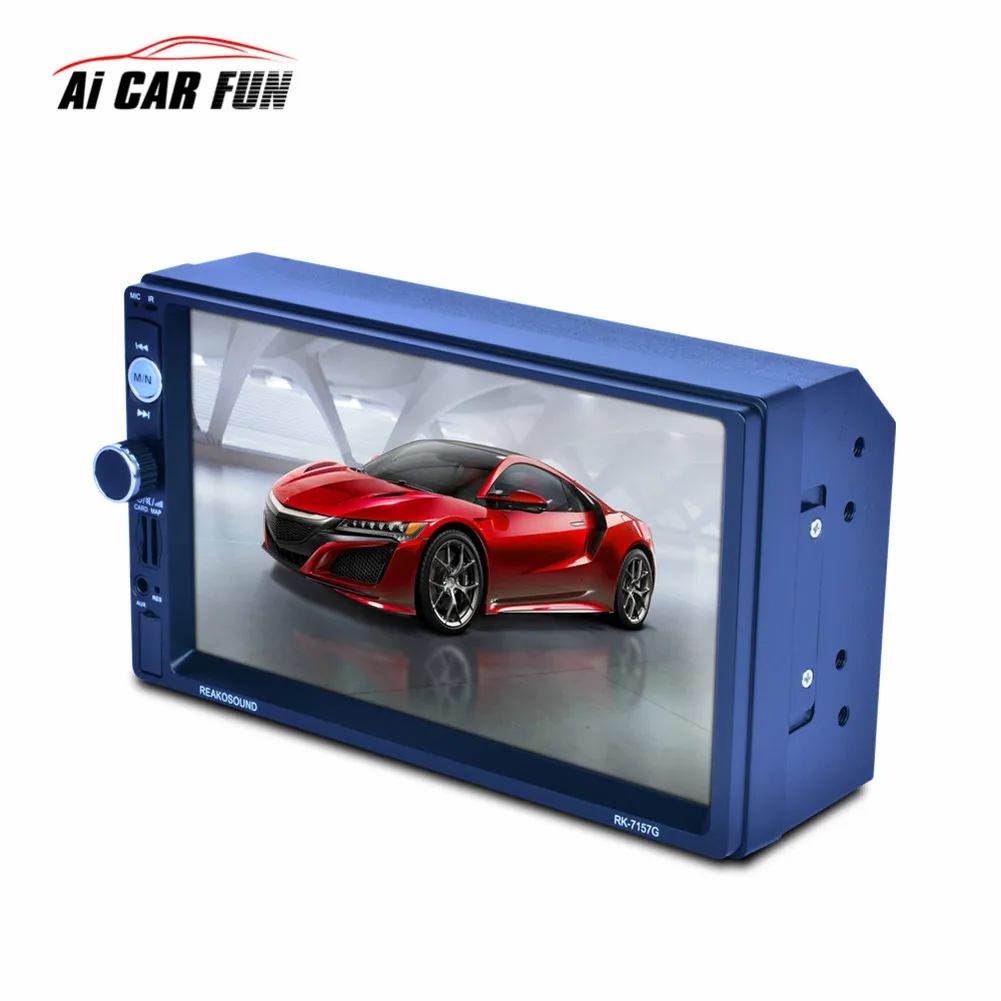 

7inch Car 2DIN Bluetooth MP5 Player RK-7157G Reversing Rear View Camera Function Car Radio GPS Navigation Car Radio Media Player