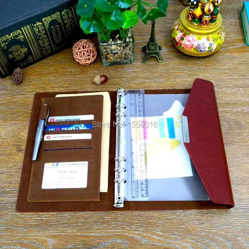 A5 ring binder folder