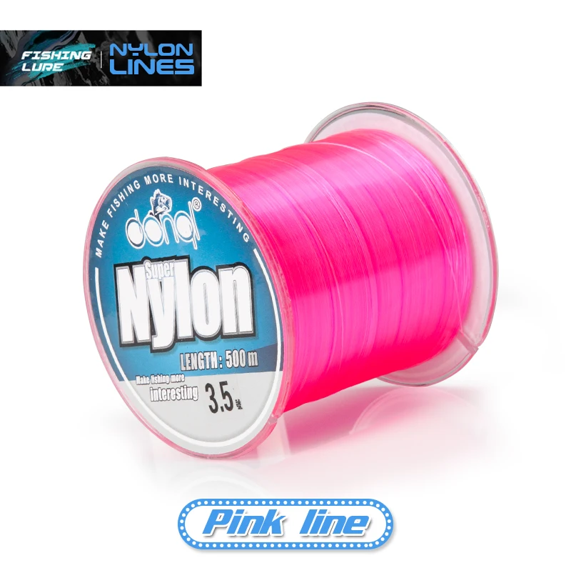 DONQL 500m Super Strong Nylon Fishing Line Monofilament Wire 2-22.5LB Saltwater Freshwater Fly Fishing Line Pesca Carp Tool (16)