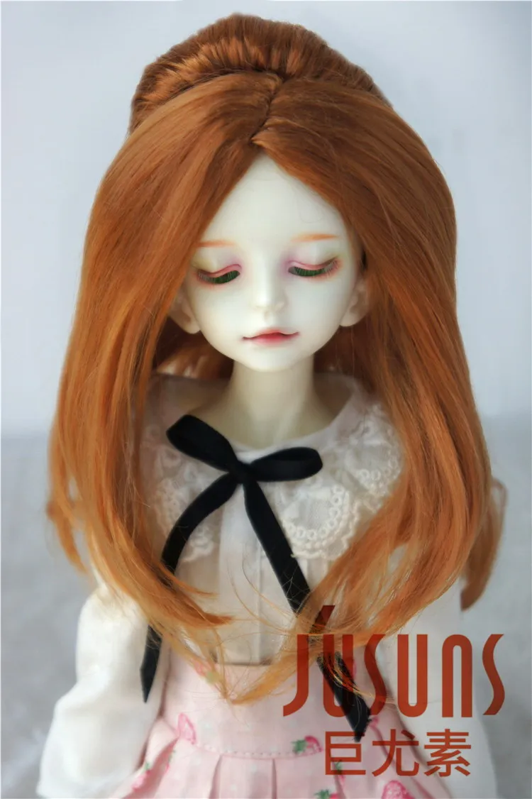 JD091 1/4 Классическая BJD синтетический парик мохера MSD Размеры 7-8 дюймов мягкий синтетический мохер куклы волосы куклы, аксессуары