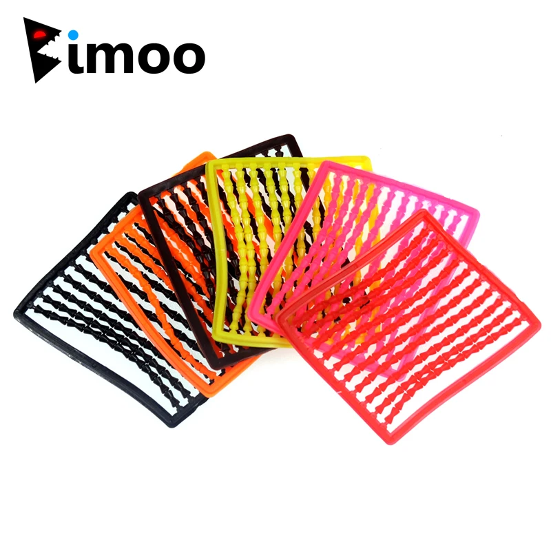 

Bimoo 2pcs = 200 Stops Soft Carp Fishing Rod Boilie Bait Stops Red Orange Yellow Pink Black Brown Color Hair Rig Bait Accessory
