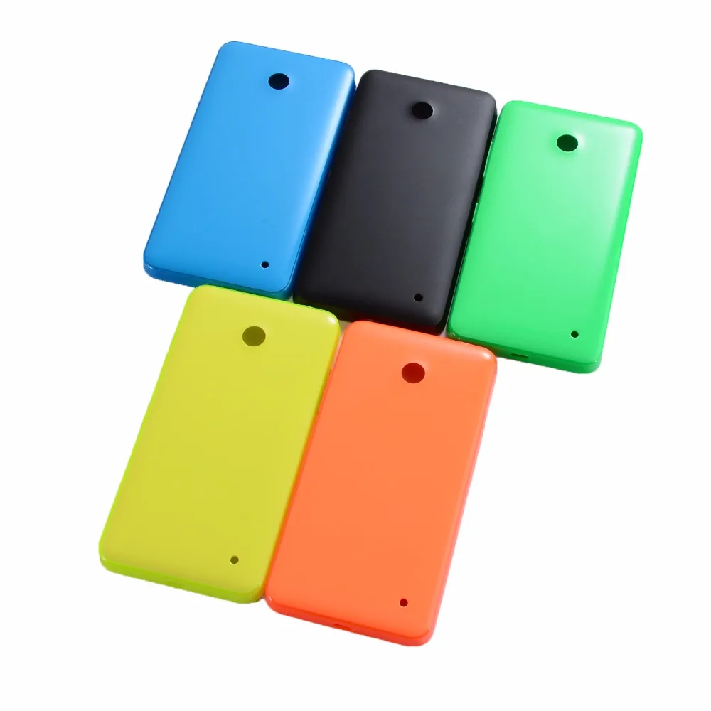 Новый корпус 630 Крышка батарейного отсека для Nokia Lumia N630 с кнопками громкости