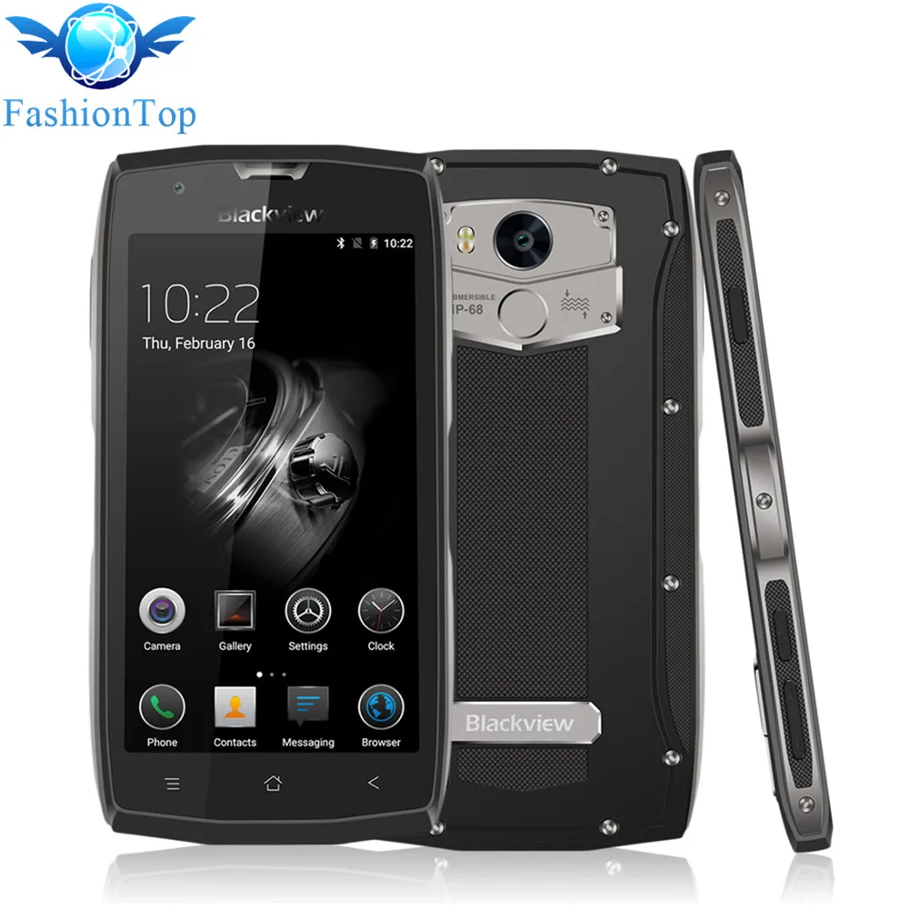 bilder für Blackview BV7000 Pro Handy IP68 Wasserdicht MTK6750T Octa-core 5 "FHD 4G + 64G 13MP Fingerabdruck GPS + Glonass OTG Smartphone bilder für Blackview BV7000 Pro Handy IP68 Wasserdicht MTK6750T Octa-core 5 "FHD 4G + 64G 13MP Fingerabdruck GPS + Glonass OTG Smartphone