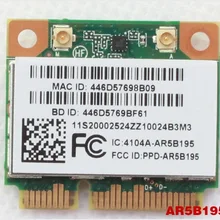 SSEA, новинка, wifi, Bluetooth 3,0, беспроводная карта Atheros AR5B195 AR9285, половинная Мини карта PCI-E для lenovo G470, G480, G580, Y470, Z480