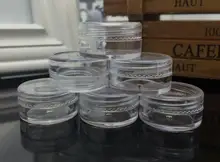 Chegam novas Cosméticos Frasco Vazio Pot Eyeshadow Face Maquiagem Creme Container Garrafa Capacidade 5g jk17