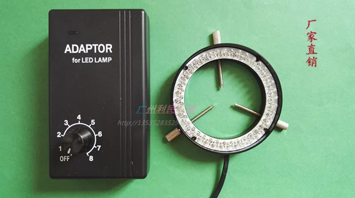

Microscope Illuminator LED Ring Light Source 55mm Inner Dia 80 LED Lights Detection Lighting CCS Machine Vision lights Source