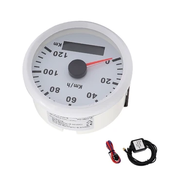 

120 KMH Motorcycle Boat GPS Speedometer Digital Speed Gauge LCD Red LED For Car Marine Boat ATV UTV Motorcycle