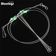 BLUEJAYS ручная работа, 1 набор, 32 кг, тест, анти-обмотка, Вертлюг, рыболовный крючок, стальные установки, проволочные крючки, приманки, рыболовные снасти