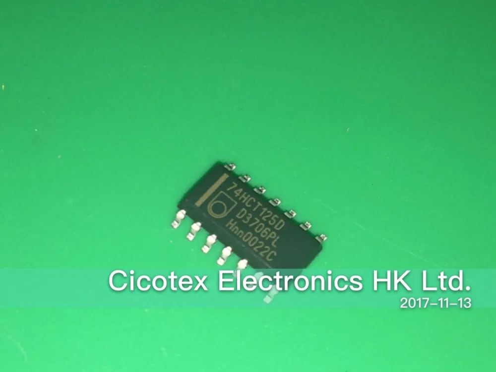 30 шт./лот 74HCT125D 74HCT125 125 SOP14 IC буфера DVR TRI-ST QD 14soic HCT125D