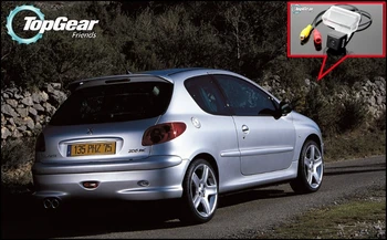 

Car Camera For Peugeot 206 / 207 / 306 / 307 / 308 High Quality Rear View Back Up Camera TopGear Friends Use | CCD + RCA