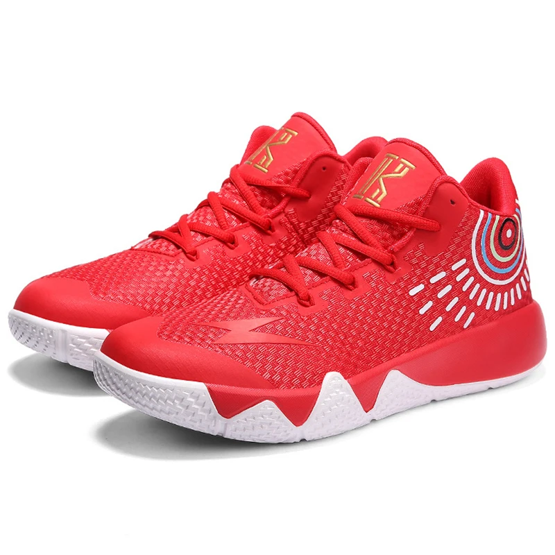 

Big Size 36-45 Outdoor Basketball Shoes Men Medium Cut Breathable Anti-slip Basketball Sneakers Men Training Sport Shoes