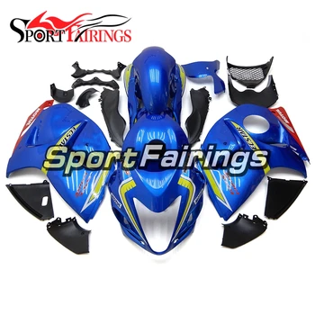 

Fairings For Suzuki GSXR1300 Hayabusa 08 09 10 11 12 13 14 15 16 2008 - 2016 Injection ABS Motorcycle Fairing Kits Blue Carenes