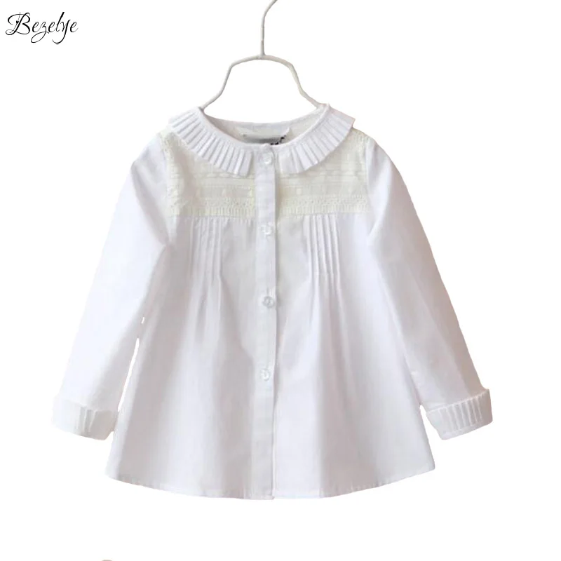 White Blouses For Girls Tops And Blouses For Children Shirts For Girls ...