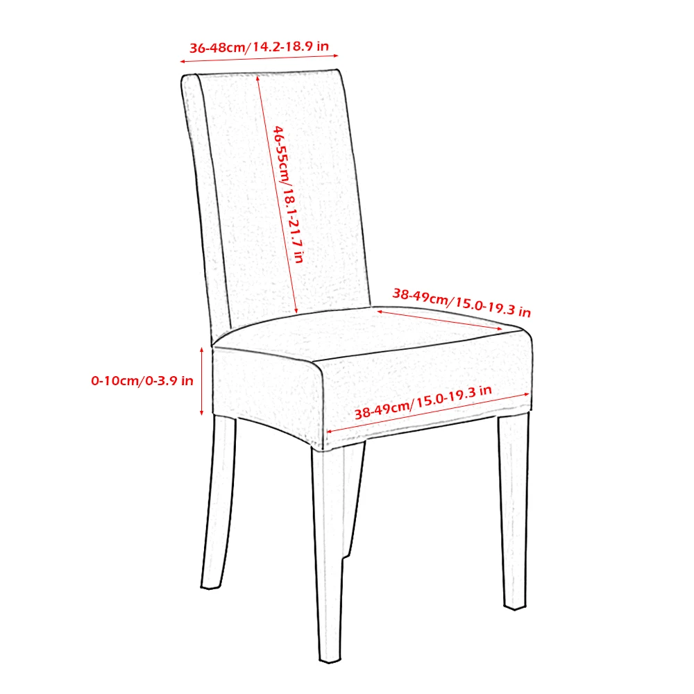 Бархатные чехлы для стульев съемные эластичные Чехлы для столовой домашние гостиничные свадебные чехлы для сидений универсальные