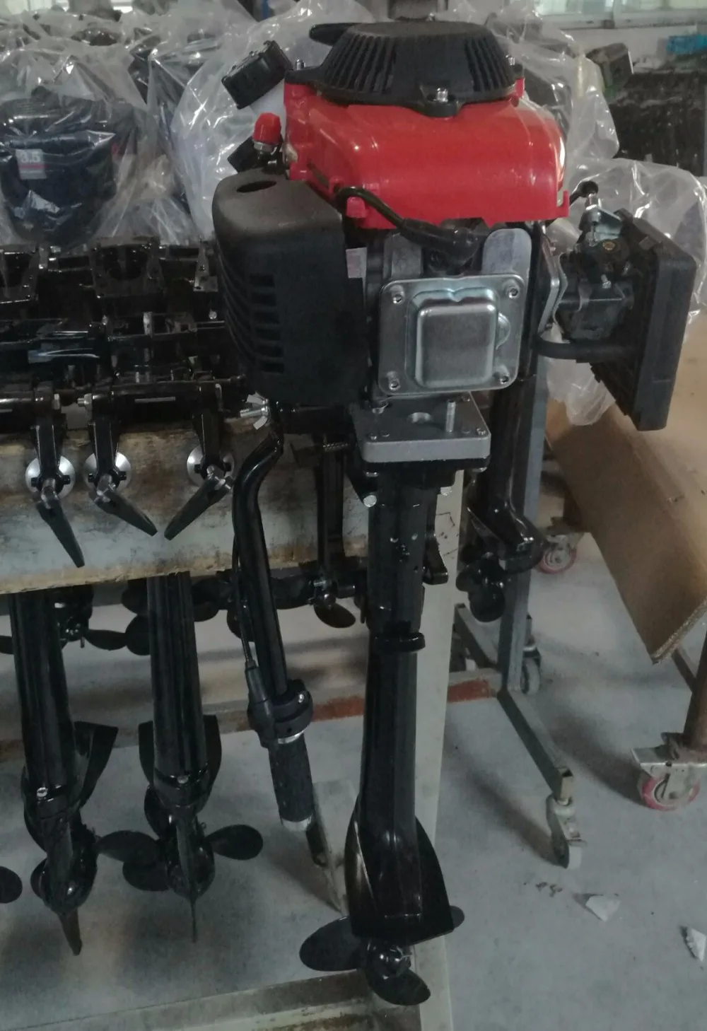 

New Arrive 52CC 4 Stroke 4.0HP Outboard Motor Boat Engine Air Cooling