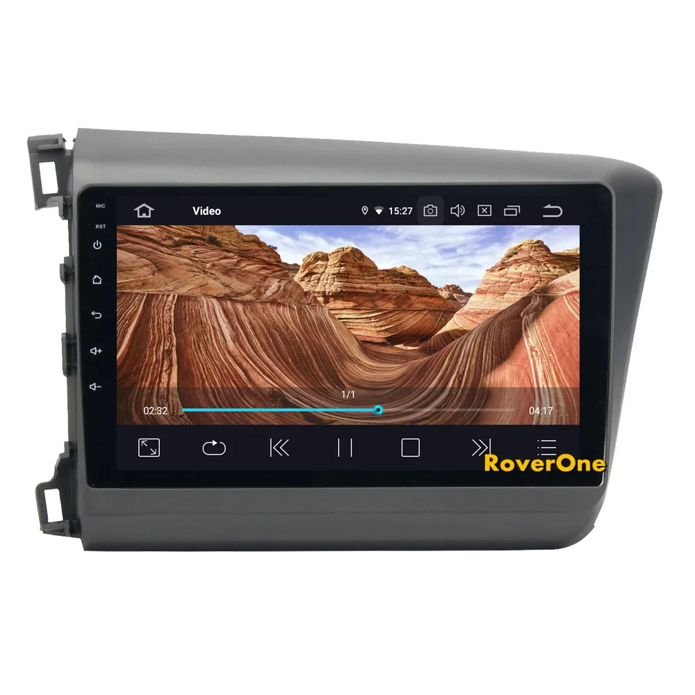 Flash Deal For Honda for Civic 2012-2014 Android 9.0 2G+16G Quad Core Autoradio Car Radio Stereo GPS Navigation Multimedia Player NO DVD 10