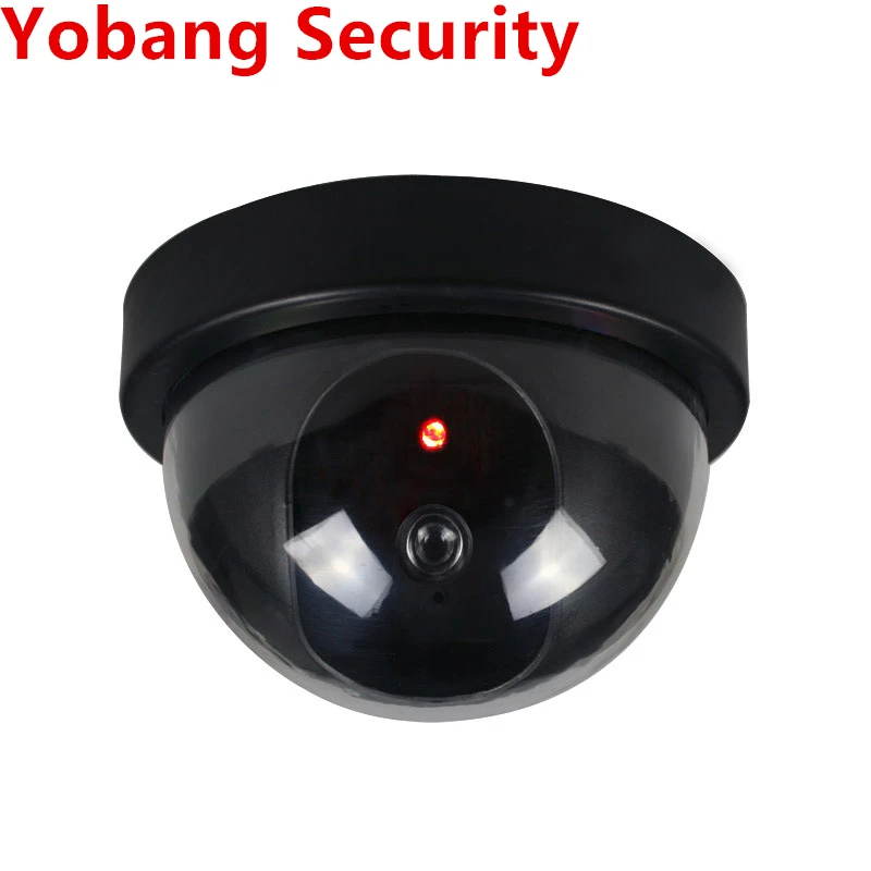 

Yobang Security Freeship CCTV Camera Flash Blinking LED Fake Camera Security Simulated video Surveillance fake camaras seguridad