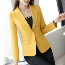 ##Special Price Ladies blazer casual office suit single button ladies business jacket 2019 new solid color slim solid color small suit ##Special Price Ladies blazer casual office suit single button ladies business jacket 2019 new solid color slim solid color small suit