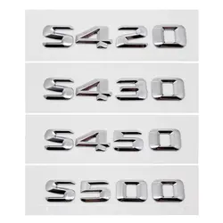 Хромированный Металл Наклейка автомобиля Стикеры для Mercedes-Benz S500 S450 S430 S420 AMG W211 Mercedes аксессуары эмблема автомобиля и установка значок