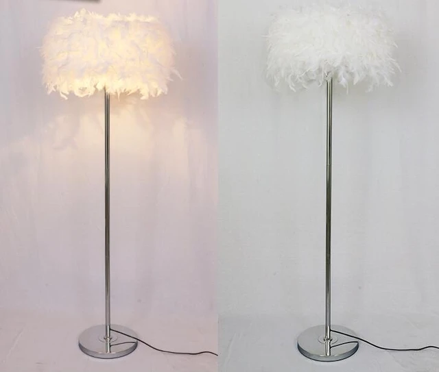 Lampadaire Sur Pied Salon Moderne, Lampe Sur Pied Blanc E27