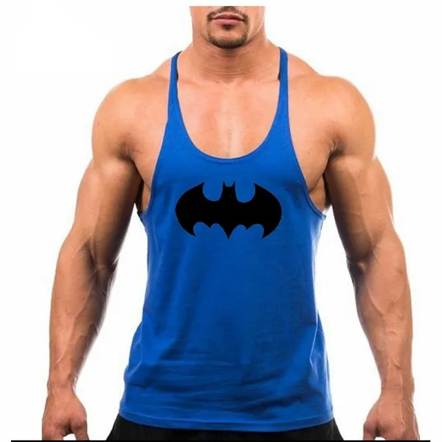 Men Tank Top Thin Strap Fitness Men Body Bodybuilding Stringer Singlets