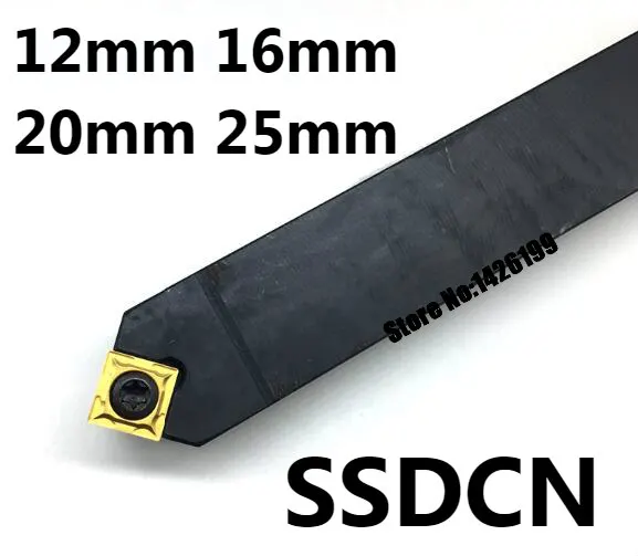 

1PCS SSDCN1212H09 SSDCN1616H09 SSDCN2020K09 SSDCN2525M09 SSDCN2020K12 SSDCN2525M12 Index CNC External Lathe tools