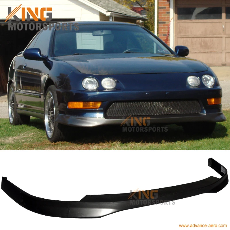 For 98 01 Acura Integra PU Front Bumper Lip Spoiler Bodykit Sedan 4Dr