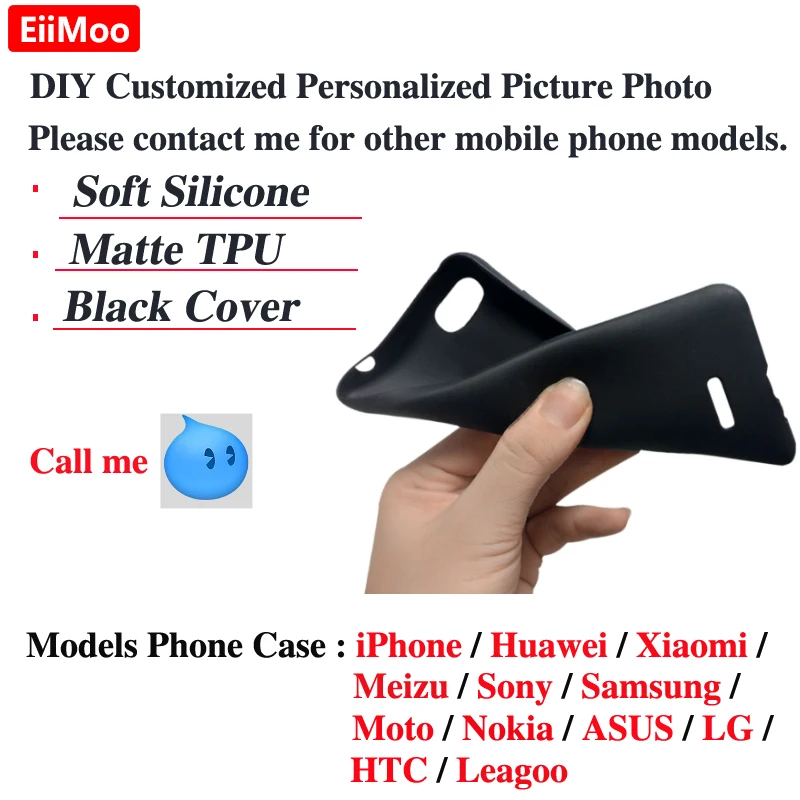 EiiMoo чехол для телефона на заказ для Xiaomi Redmi 6A 4A 7A 4X5 Plus S2 Y2 K20 9T Pro Чехол DIY фото для Xiomi Redmi Note 6 Pro