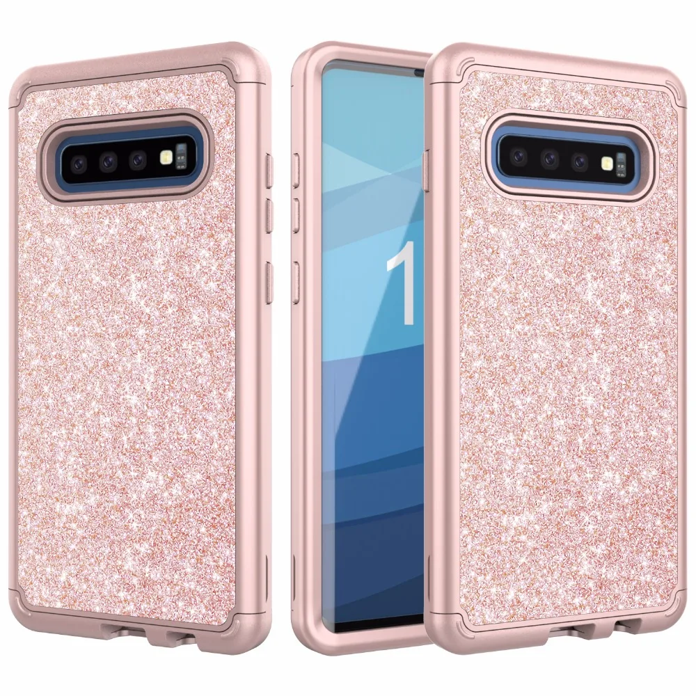 Кожаный чехол с блестками для samsung galaxy S10 lite plus | Мобильные телефоны и аксессуары