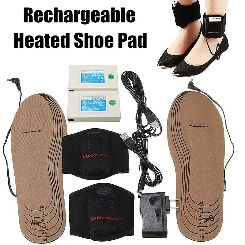 

Rechargeable Intelligent Temperature Electric Heating Insole Shoes Warmer Home Appliances Shoe Dryer Rapid Winter Feet Care